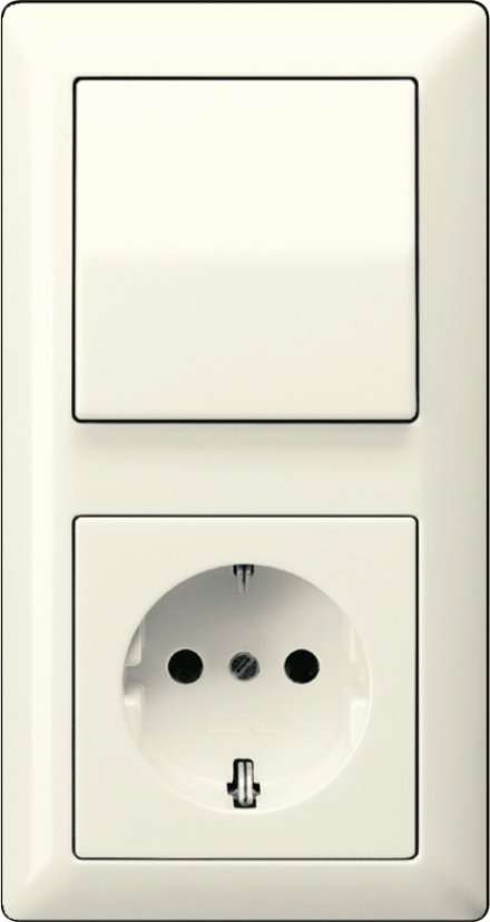A520 Штепсельная розетка SCHUKO 16A 250V  слоновая кость