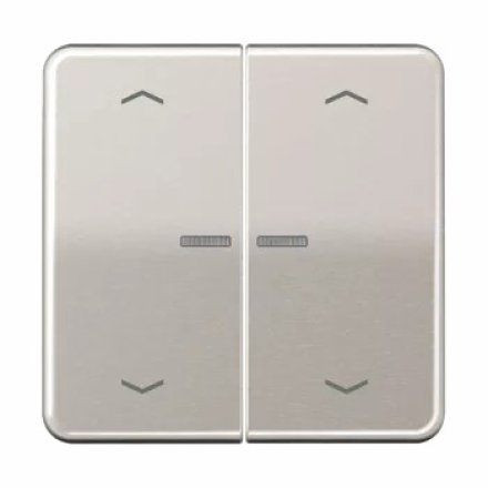 CD595KO5MPPT Клавиши для сдвоенной кнопки BCU; платина