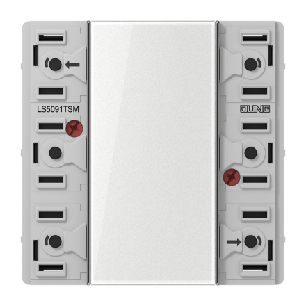 LS5091TSM KNX кнопочный модуль универсальный 1гр