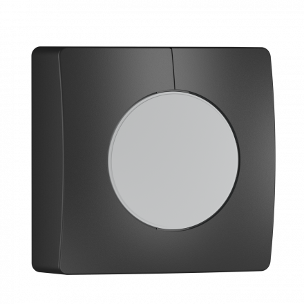 NM 5000-3 SQUARE COM1 AP 011680 IP 54 black/выключатель сумеречный настенный, накладной