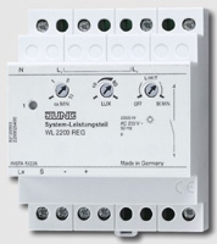 WL2200REG Системное одноканальное исполнительное устройство (максимум - для восьми датчиков), 4TE