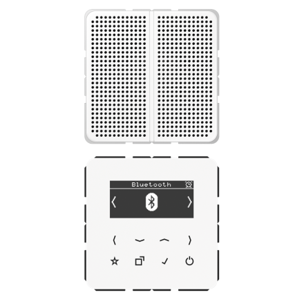 Цифровое радио DAB + с поддержкой Bluetooth, DABCD1BTWW