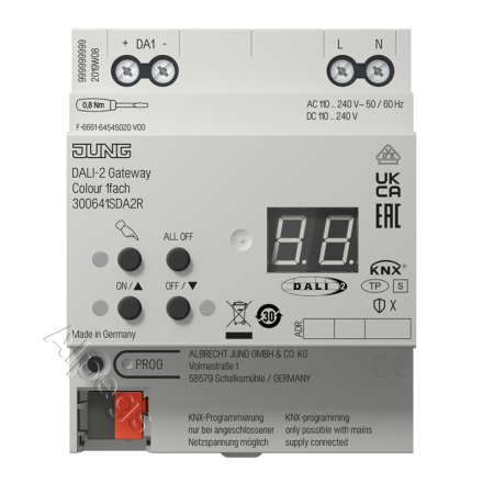 KNX шлюз DALI-2 Colour, 1 группа