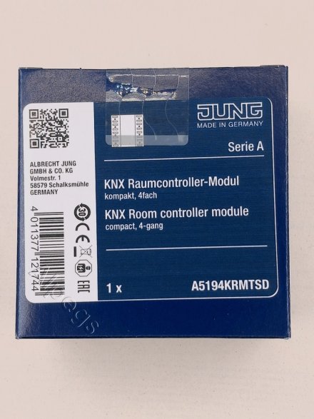 KNX модуль для компактного комнатного контроллера, 4 группы, A5194KRMTSD