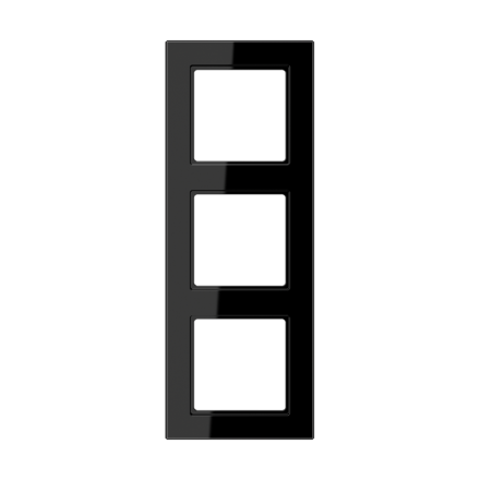 AC583SW Рамка 3-кратная; черная