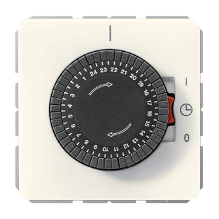 CD5024 Таймер для коммутации с электроприводом; слоновая кость, слоновая кость