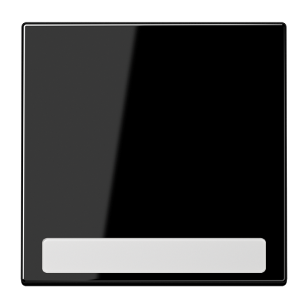 LS990NASW Клавиша для  выключателя с полем для надписи;чёрная