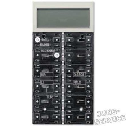 RCD3096M EIB комнатный контроллер, 6-клавишный; слоновая кость