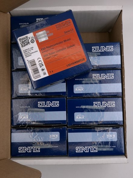 KNX компактный комнатный контроллер, 2 группы, LS5192KRMTSD