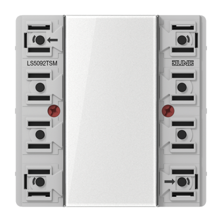 LS5092TSM KNX кнопочный модуль универсальный 2гр