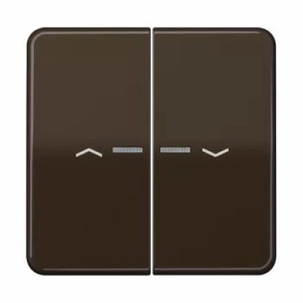 CD595KO5PBR Клавиши для сдвоенной кнопки BCU; коричневые