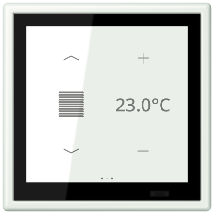 KNX комнатный контроллер LS TOUCH, LC 459 D1 S210