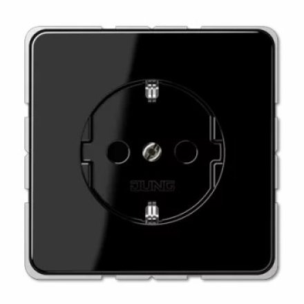 CD520SW Штепсельная розетка SCHUKO 16A 250V ; черная