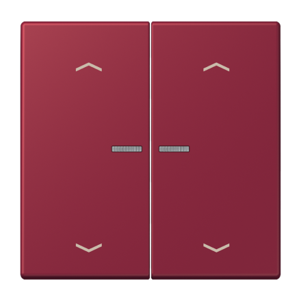 JUNG HOME кнопка, 2 группы с символами «стрелки», BT LC 17102 P255
