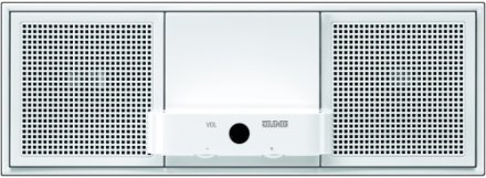 MCLS100WW Музыкальная станция  для IPod, iPhone и других портативных MP3-плееров, для серии LS990, белый