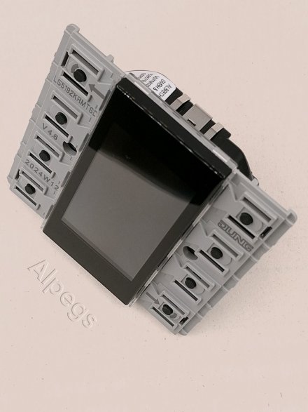 KNX компактный комнатный контроллер, 2 группы, LS5192KRMTSD