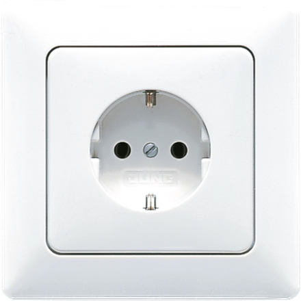 120KIBFWW Штепсельная розетка SCHUKO 16A 250V