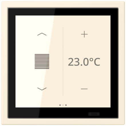 KNX комнатный контроллер LS TOUCH, LCZ 459 BFD1S245