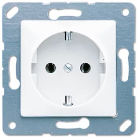 CD120WW Штепсельная розетка SCHUKO 16A 250V  белая