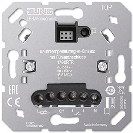 Вставка комнатного термостата, со входом для датчика 1790RTR