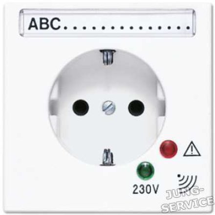 LS521 Штепсельная розетка SCHUKO 16A, 250V ; слоновая кость