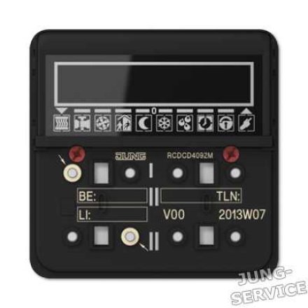 RCDCD4092M комнатный контроллер 2-клавишный