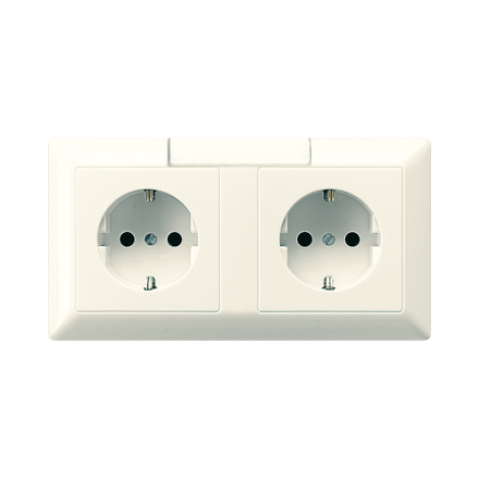 SCHUKO®-розетка для кабельных каналов 16 A / 250 B ~