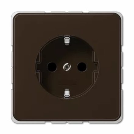 CD520BR Штепсельная розетка SCHUKO 16A 250V ; коричневая
