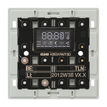 KNX комнатный контроллер-дисплей, компактный, 4093KRMTSD