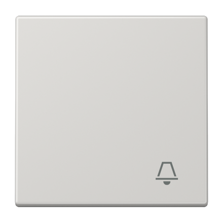 LS990KLG Клавиша для  выключателя с символом звонок; светло-серая