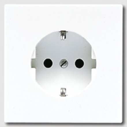 LS520WW Штепсельная розетка SCHUKO 16A, 250V ; белая