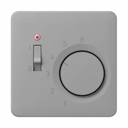 CDTR231PLGR Крышка для регуляторов температуры воздуха помещений TR 231 U и TR 241 U; серая