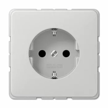 CD520LG Штепсельная розетка SCHUKO 16A 250V ; светло-серая
