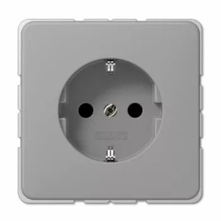 CD520GR Штепсельная розетка SCHUKO 16A 250V ; серая