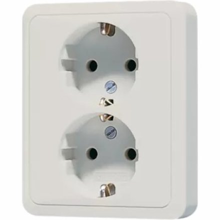 CD5020NKILG Розетка 16A 250V / 10A 250V сдвоенная