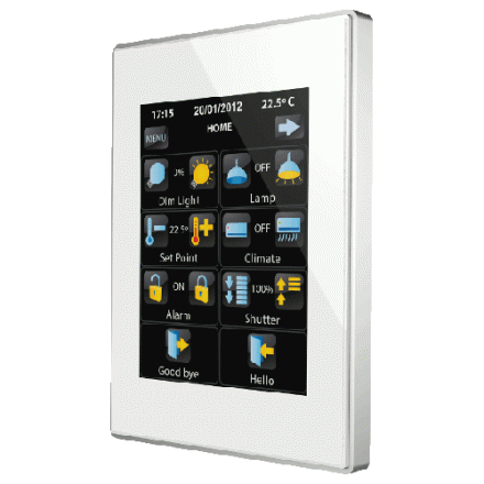 Сенсорная панель KNX Z41 Lite, цвет белый