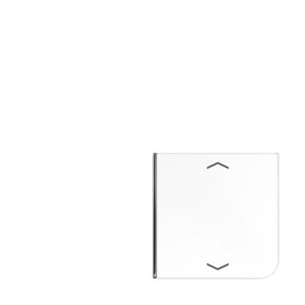 CD404TSAPWW14 клавиша с символом для 3 и 4-клавишного пульта KNX, белая, для серии CD (верхняя левая; верхняя лева
