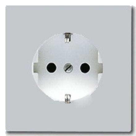 LS520LG Штепсельная розетка SCHUKO 16A, 250V ; светло-серая