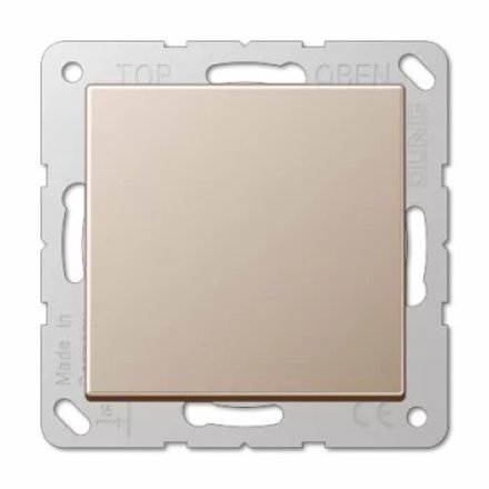 A520NKLCH Штепсельная розетка SCHUKO 16A 250V  с откидной крышкой; шампань