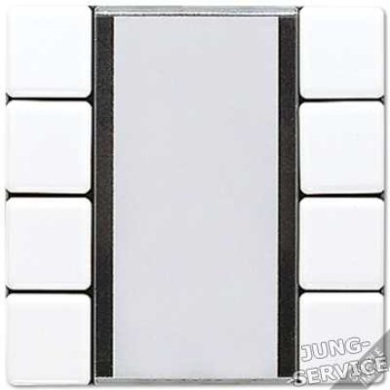 AL2094FAN Клавиши для системы KNX, 4 группы; антрацит