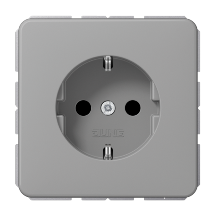 SCHUKO-розетка, винтовой зажим, защита от детей, CD1521KIGR