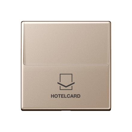 A590CARDCH A 500, Накладка карточного выключателя HOTELCARD, шампань