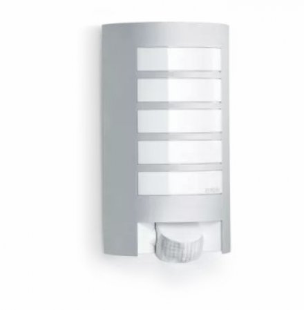 L 12 S 657918 IP 44 alluminium/policarbonat matt светильник с датчиком движения настенный уличный  E27 1 х 60 Вт (накаливания) или LED 1 х от 5 Вт до 12 Вт